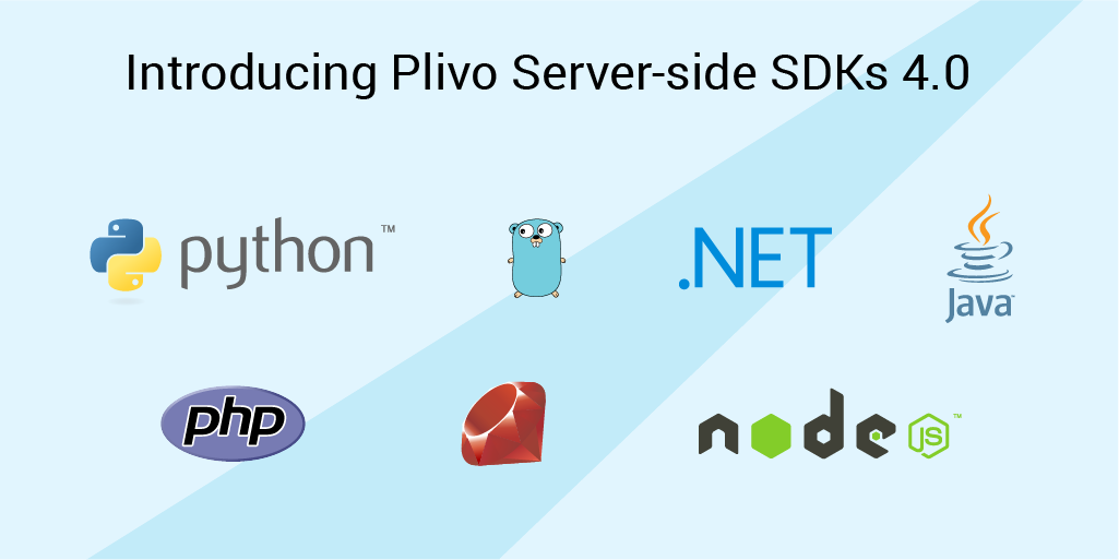 Introducing Plivo Server SDKs 4.0