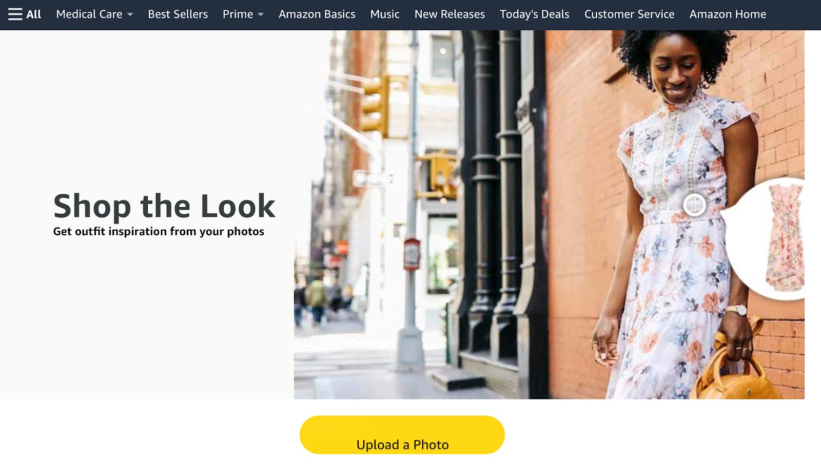 Amazon’s visual search