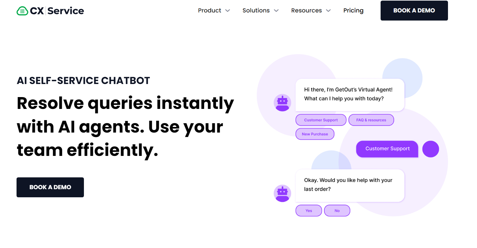 Image showing Plivo's AI chatbot in action