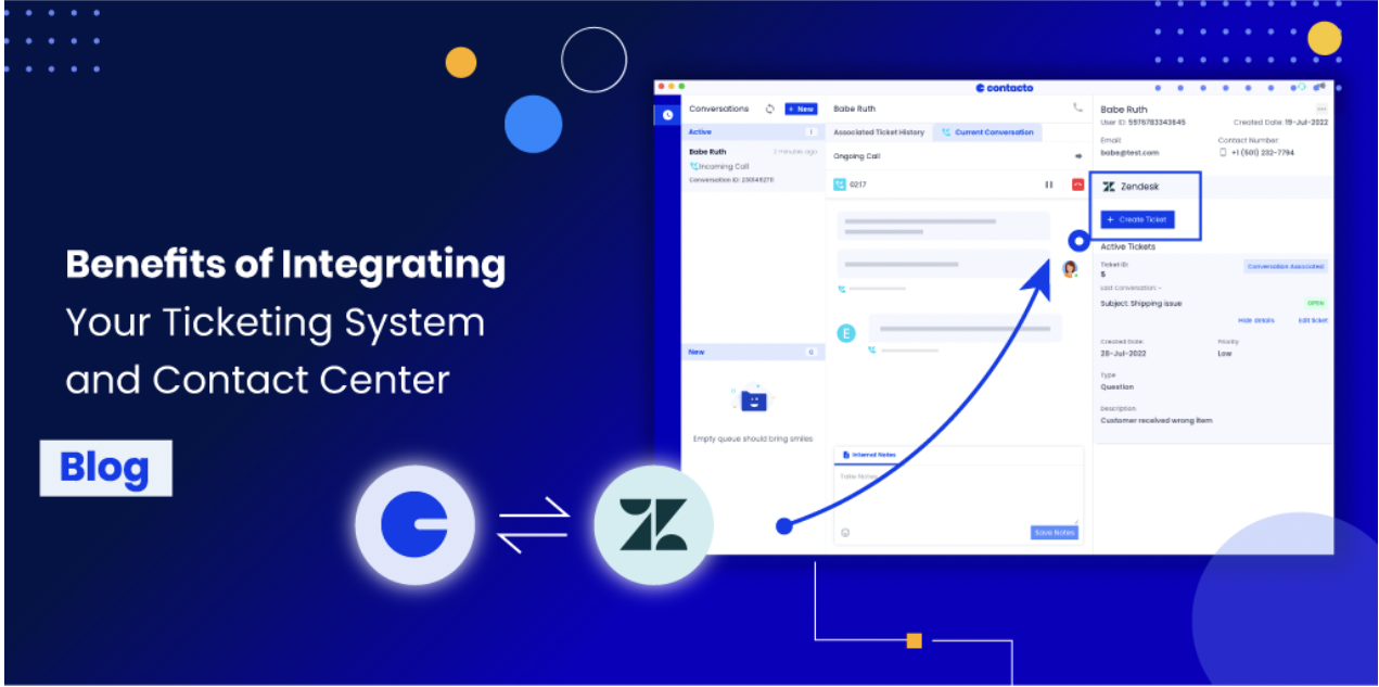 Benefits of Integrating Your Ticketing System and Contact Center