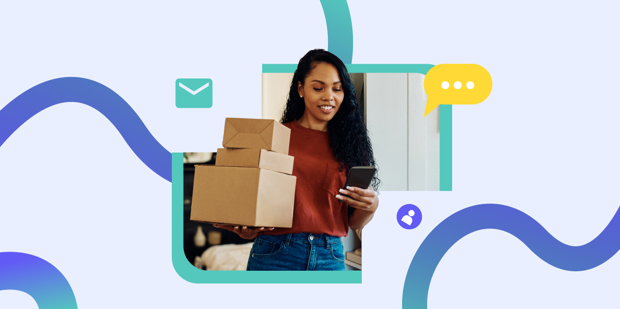 How eCommerce Businesses Can Send SMS Order Updates | How to + Templates
