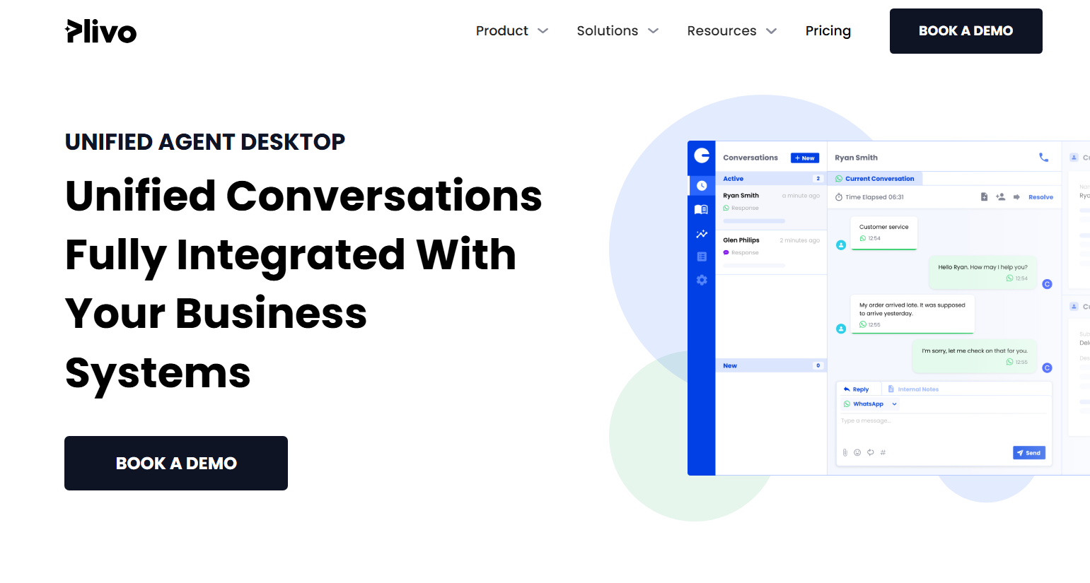 Image showing Plivo CX's UAD in action