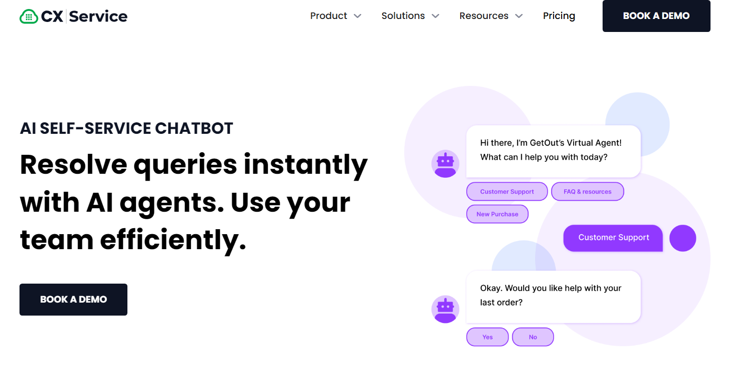 Image showing Plivo's AI chatbot in action
