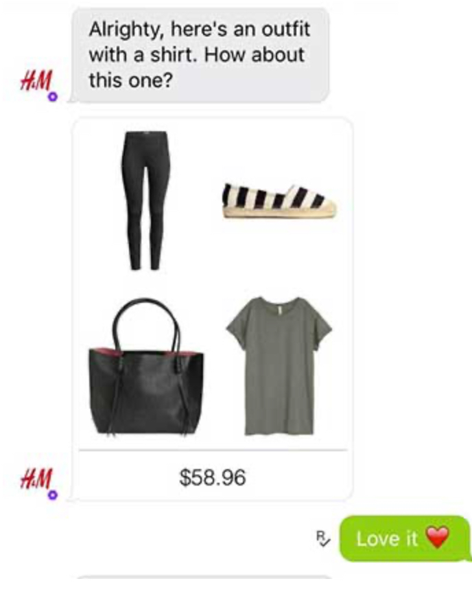 H&M chatbot