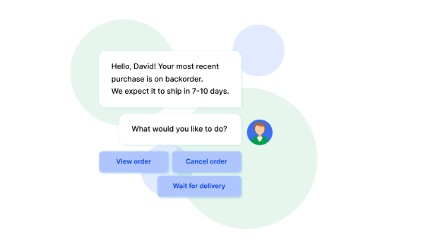 Illustration of Plivo’s call center optimization with proactive customer messaging