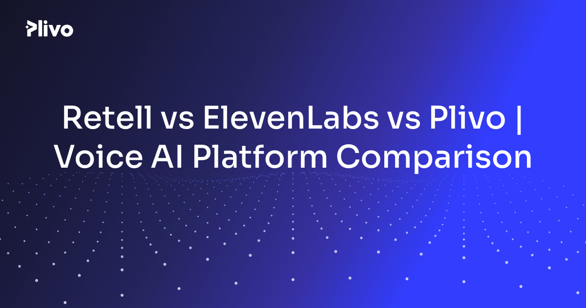 Retell vs ElevenLabs vs Plivo | Voice AI Platform Comparison