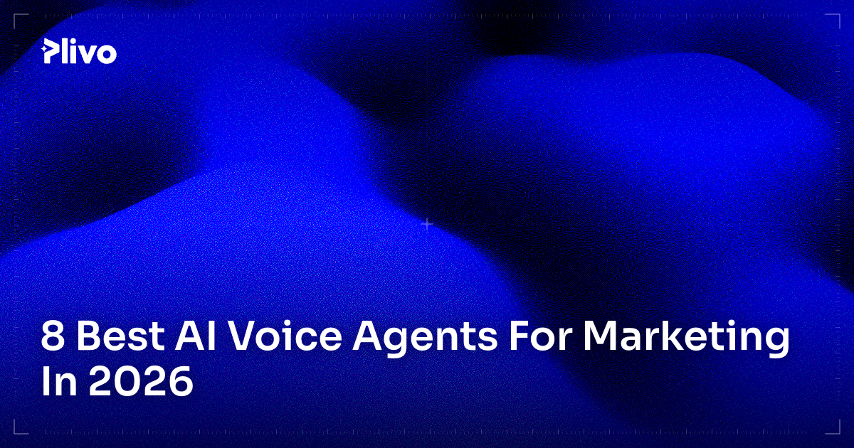 8 Best AI Voice Agents For Marketing In 2026