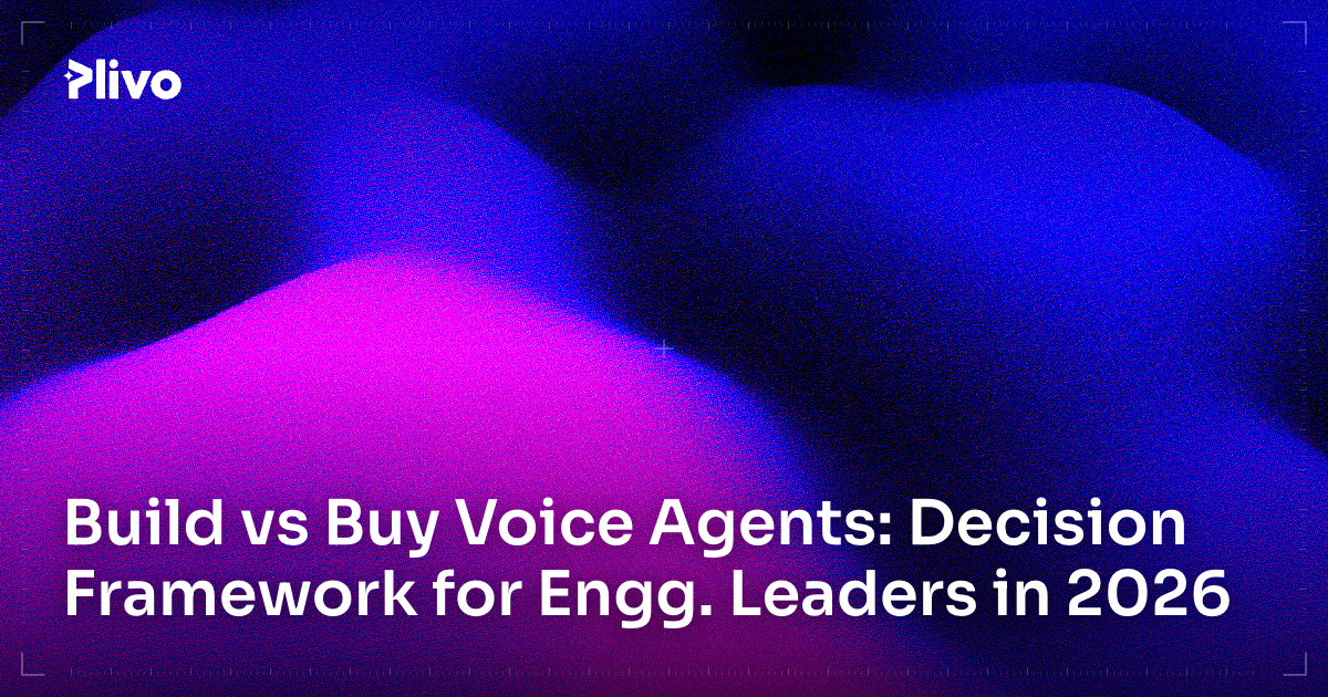 Build vs Buy Voice AI Agents: A Decision Framework for Engineering Leaders in 2026