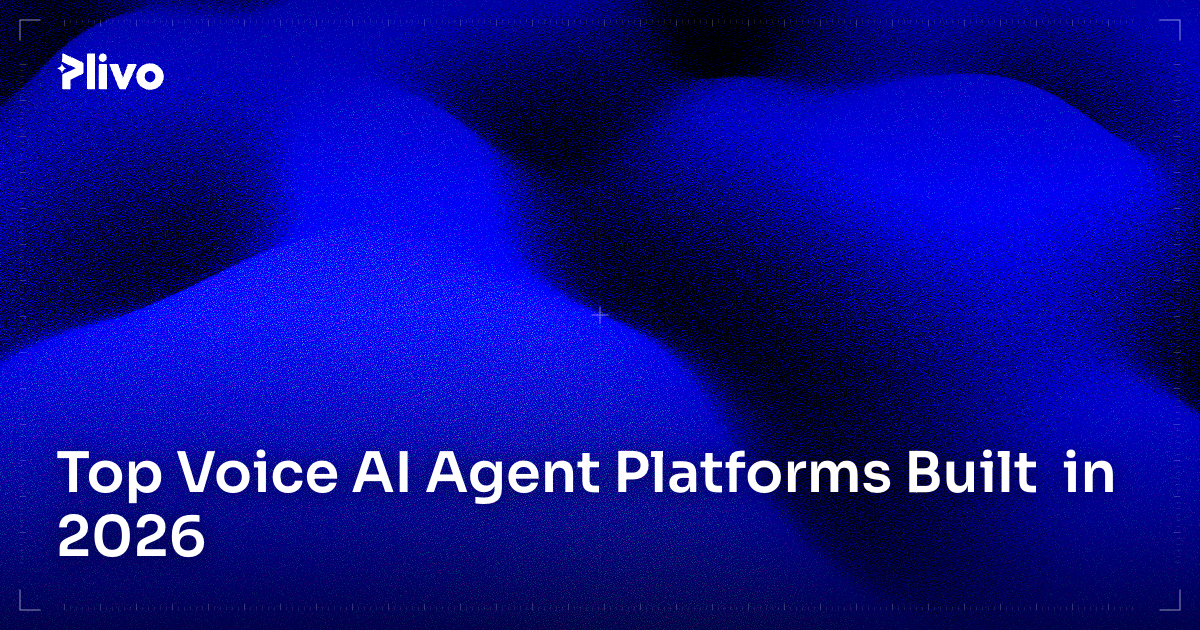 Top Voice AI Agent Platforms Built  in 2026