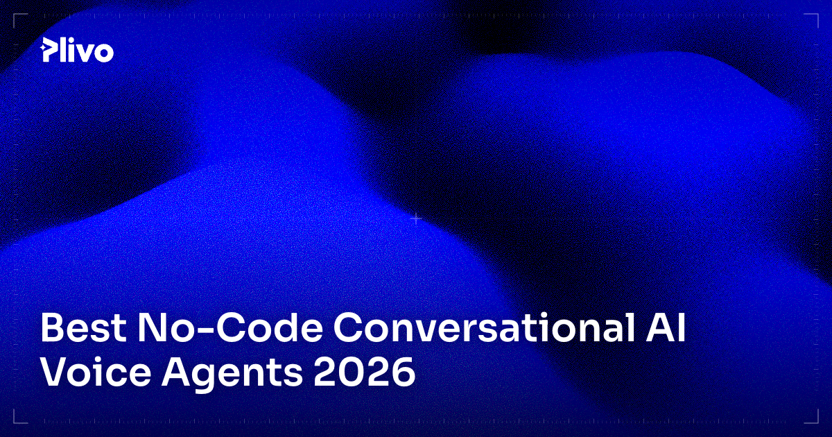 Best No-Code Conversational AI Voice Agents 2026